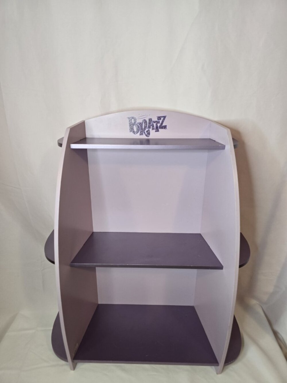 2006 Livin' Bratz Fashion Showcase Wall shelf Purple Y2K Room Decor RARE HTF - Picture 1 of 16